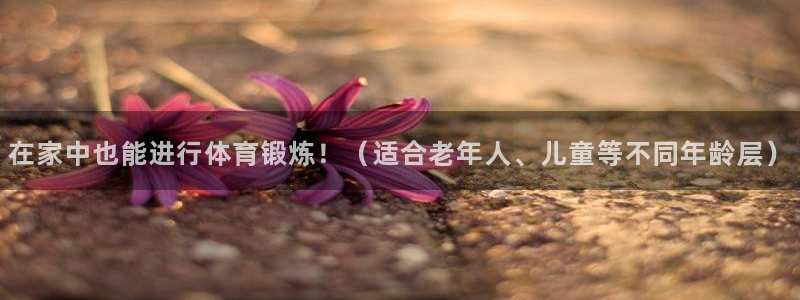 杏悦2体育用品：在家中也能进行体育锻炼！（适合老年人、儿童等不同年龄层）