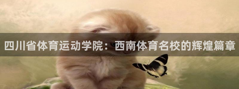杏悦2注册：四川省体育运动学院：西南体育名校的辉煌篇章